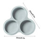 3 Cavity Silicone Egg Mold