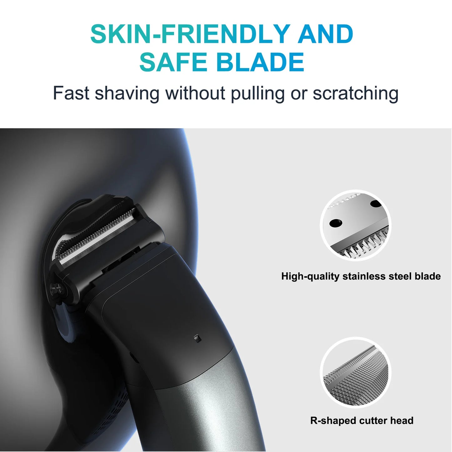 Kensen Replacement Blade for S15 Trimmer - Dual-sided Hair Razor Cutter Blade for Beard Hair Trimmers