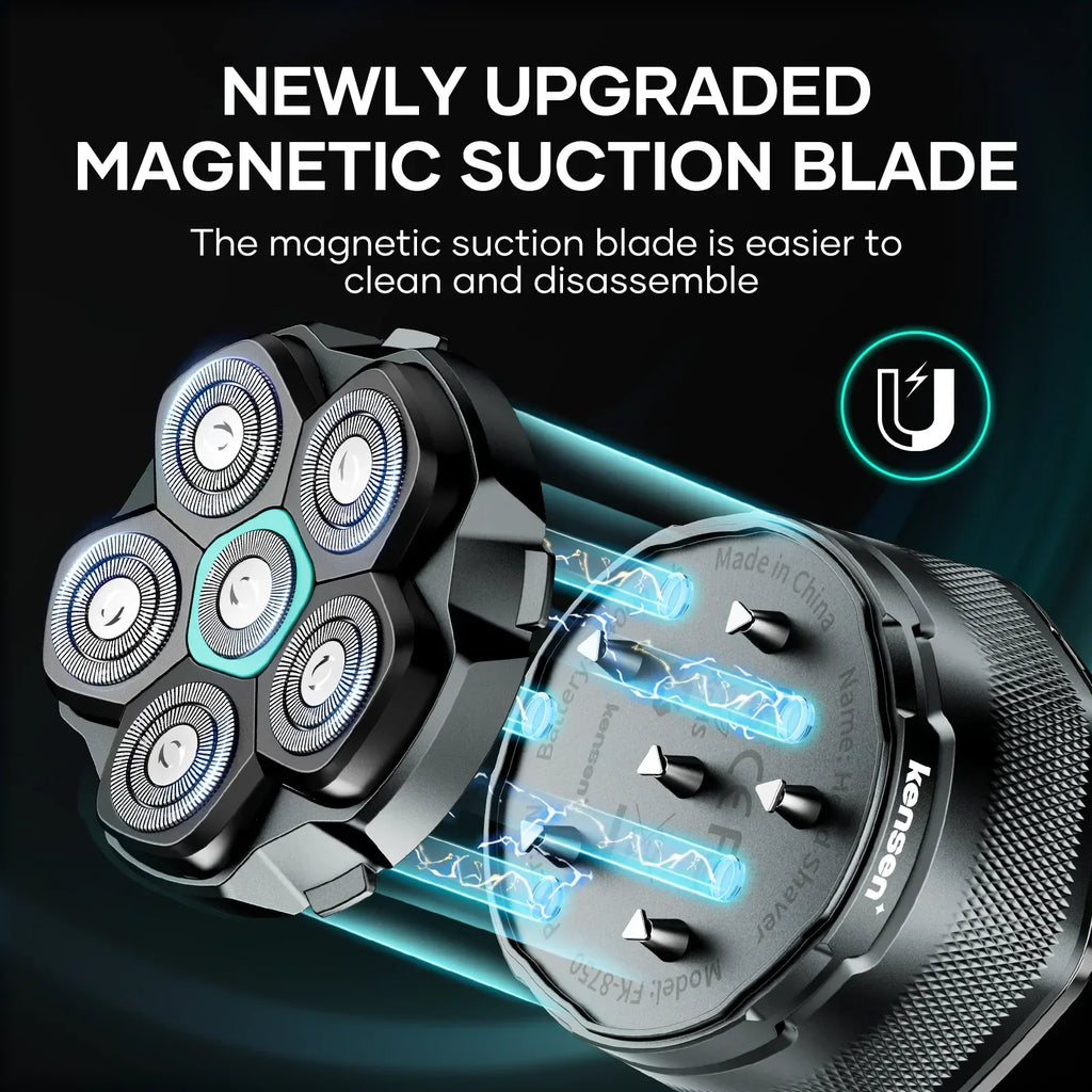 KENSEN S15 6D Electric Head Shaver - ShopHub