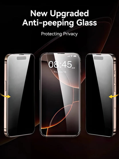 Joyroom Anti-Spy Glass Privacy Screen Protectors For iPhone 18
