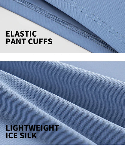 MiiOW Ice Silk Men Underwear 4Pcs Antibacterial Massage Beads Boxers Briefs