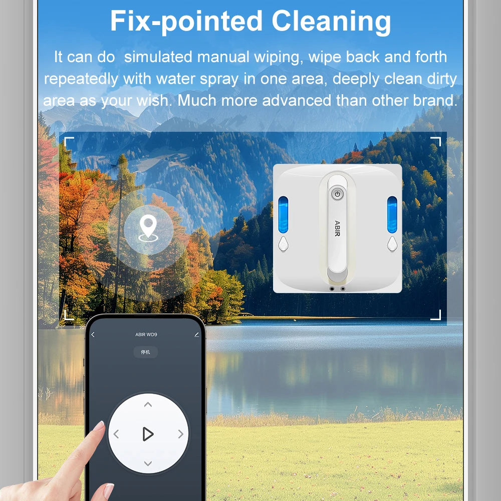 ABIR WD9-4-Way Robot Window Cleaner