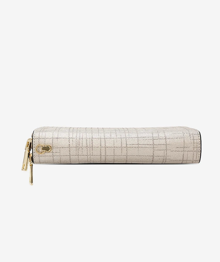 FOXER Split Leather Women's Long Wallet