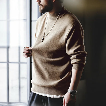 MADEN Mock-Neck Sweater | Four Colours
