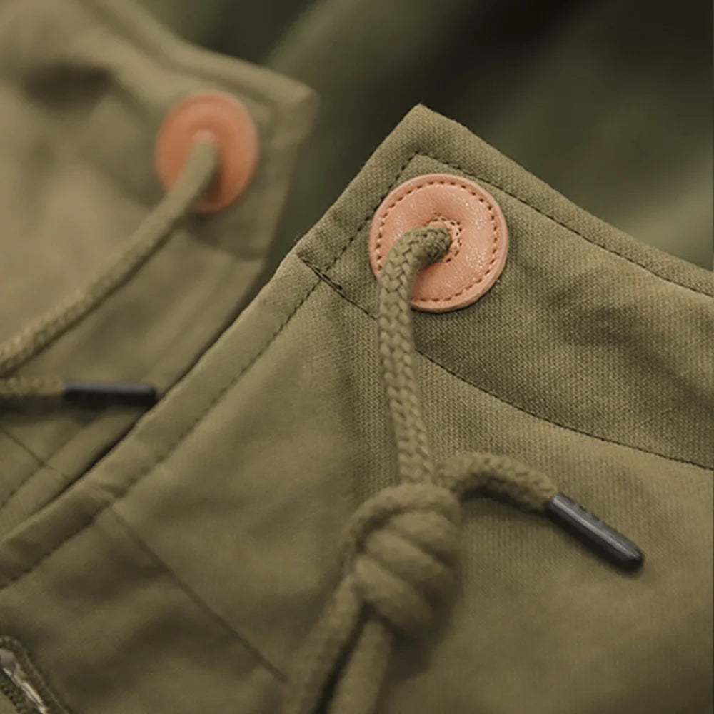 MADEN M47 Hooded Cotton Parka | Army Green