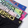 CMENIN BS3513 Patchwork Cotton Briefs | Six Colours
