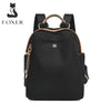 FOXER 2026 New Women's Backpack Soft Cloth Lady Fashion Shoulder Bag Lightweight Anti-theft Large Capacity Commuter Travel Bag