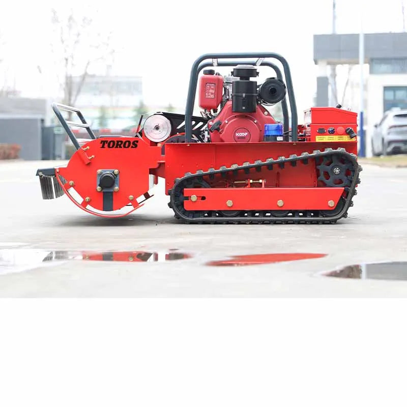 New Arrival Mini Customized Farm Lawn Mower 600mm Home Robotic Diesel Power Crawler Customized Lawn Mower For Grass Cutting