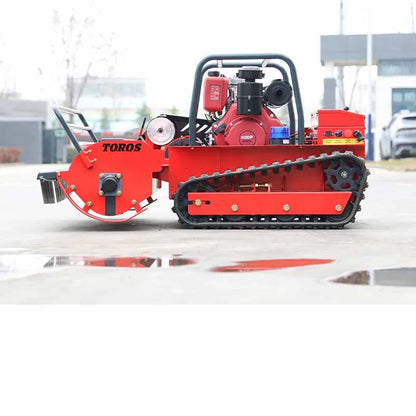 New Arrival Mini Customized Farm Lawn Mower 600mm Home Robotic Diesel Power Crawler Customized Lawn Mower For Grass Cutting