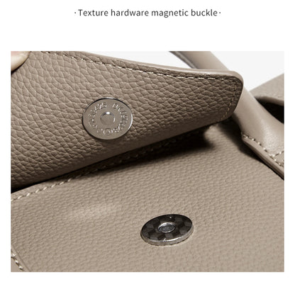 FOXER Retro Luxury Top-handle Bag for Women Genuine Leather Laies Shoulder Bag Female Crossbody Handbag Work Purse 2026 New