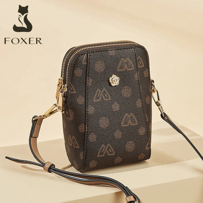 FOXER PVC Women's Cellphone Bag