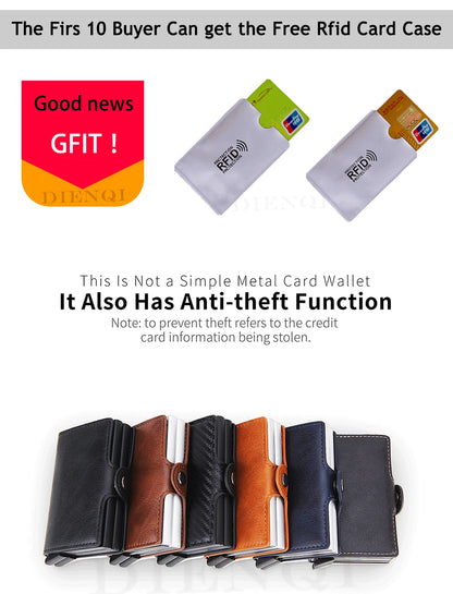 Antitheft Rfid Credit Card Holder Wallets