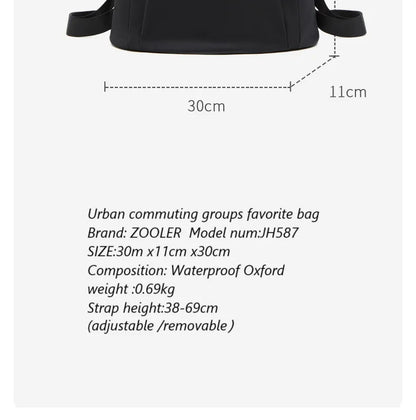 2026 New ZOOLER Brand Woman Backpack High quality Oxford Travel Bags Large Capacity Luxury Computer Bag Women Backpacks#JH587