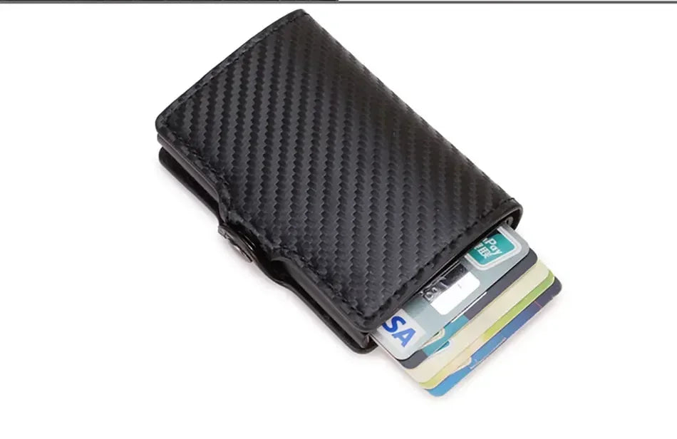 Carbon Fiber Rfid Blocking ID Credit Card Holders
