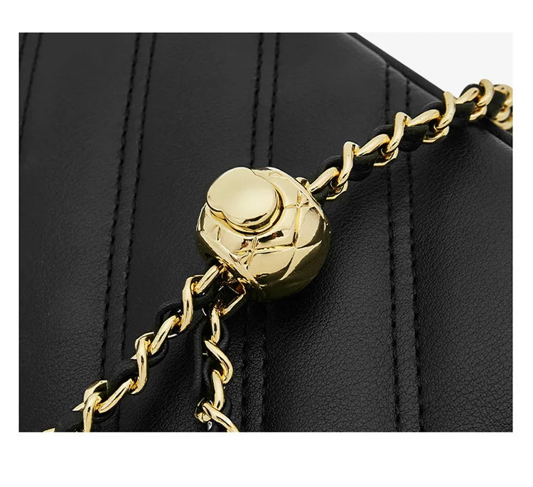 FOXER Women's Quilted Shoulder Bag