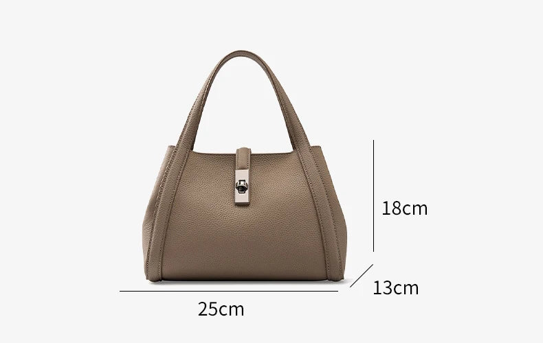 FOXER Brand Genuine Leather Women's Handbag 2026 Fashion Female Bucket Bag Luxury Design Shoulder Bag Versatile Crossbody Purse