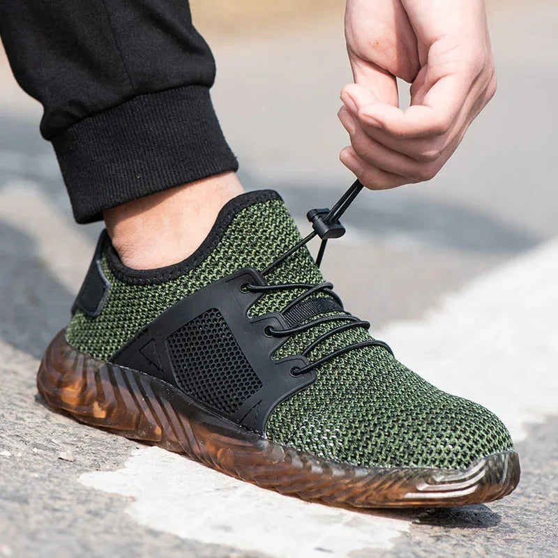 Kankeirr Men's Steel Toe Work Sneakers - ShopHub