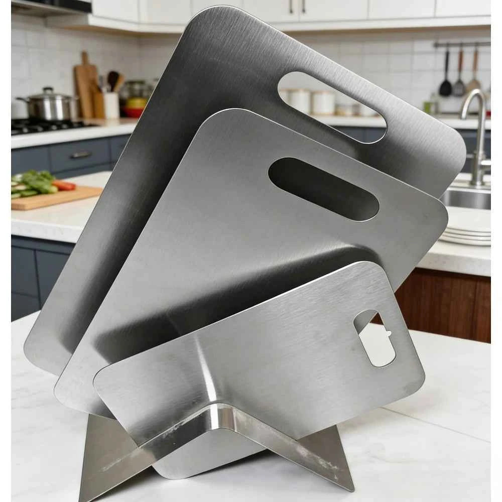 1 PC Stainless Steel Cutting Board Rack