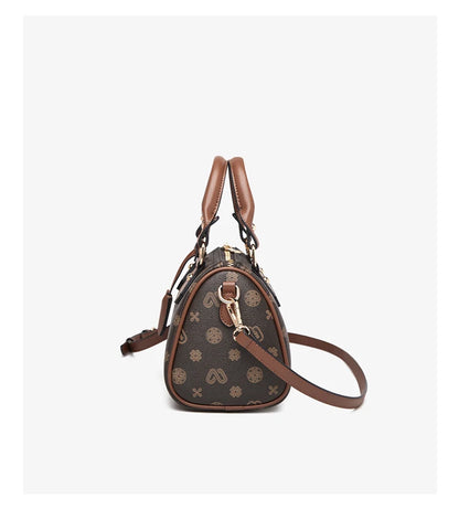 FOXER PVC Women's Vintage Boston Handbag