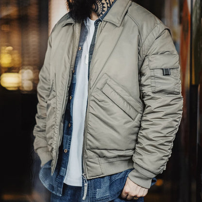 MADEN CWU-45P Padded Pilot Jacket | Grey Green