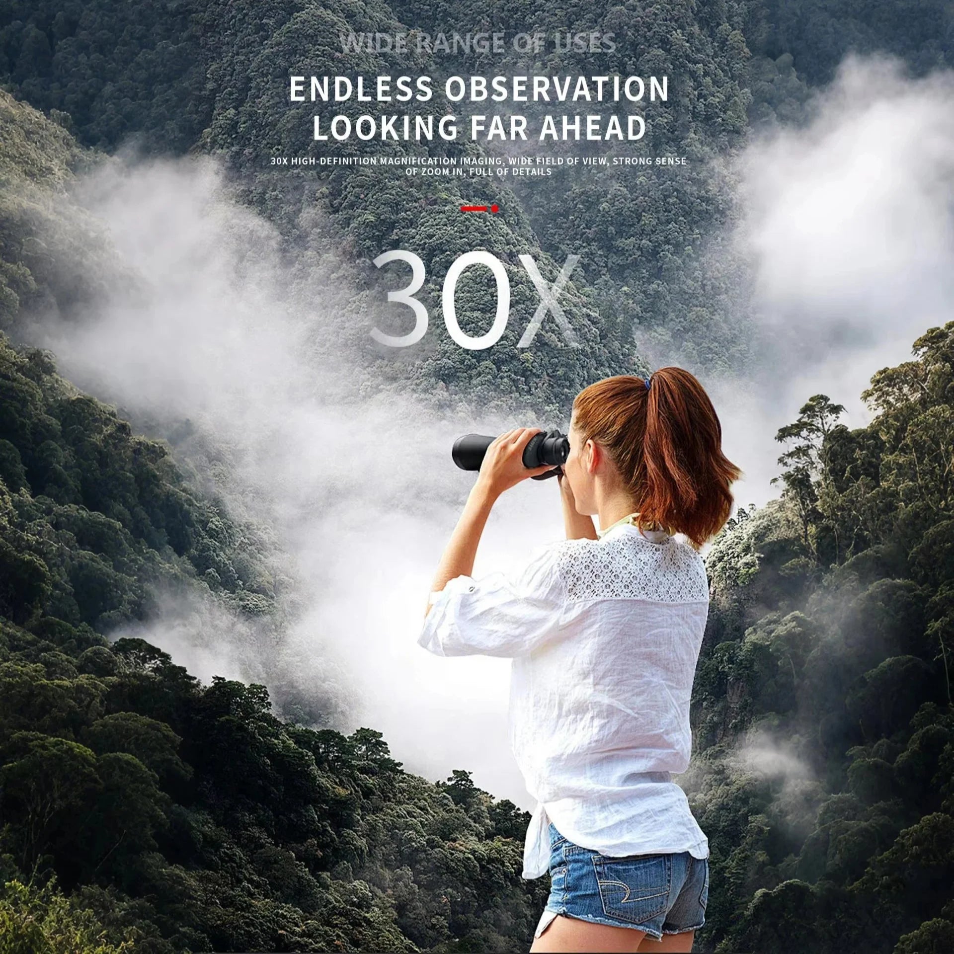 HD Binoculars With High Magnification Habicare
