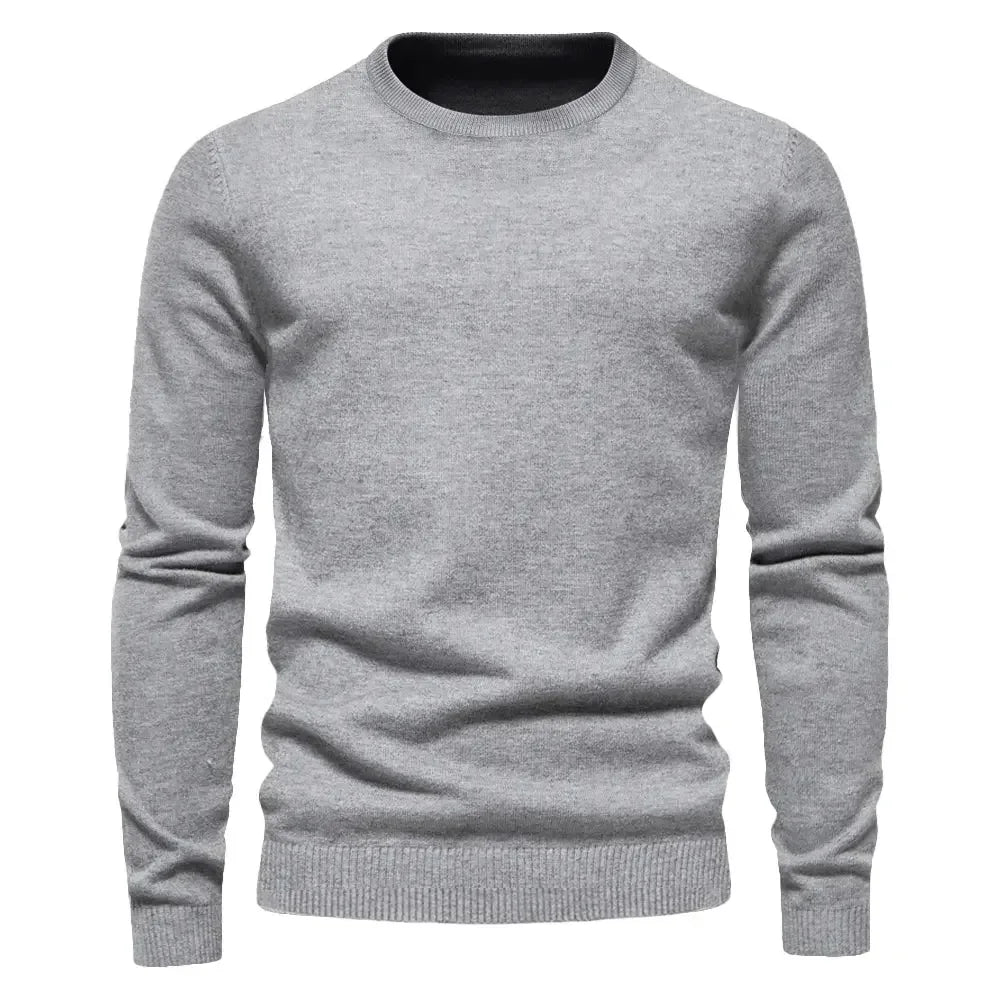 AIOPESON O-Neck Pullover Men's Sweaters - ShopHub