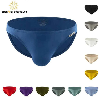 BRAVE PERSON Men's Modal Briefs - Comfortable Low-Rise Underwear for Ultimate Breathability