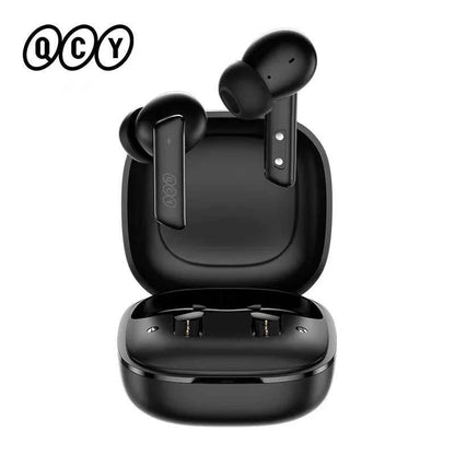 QCY HT05 ANC Wireless Earbuds - TWS Bluetooth 5.2 with 40dB Active Noise Cancellation and In-Ear Mics