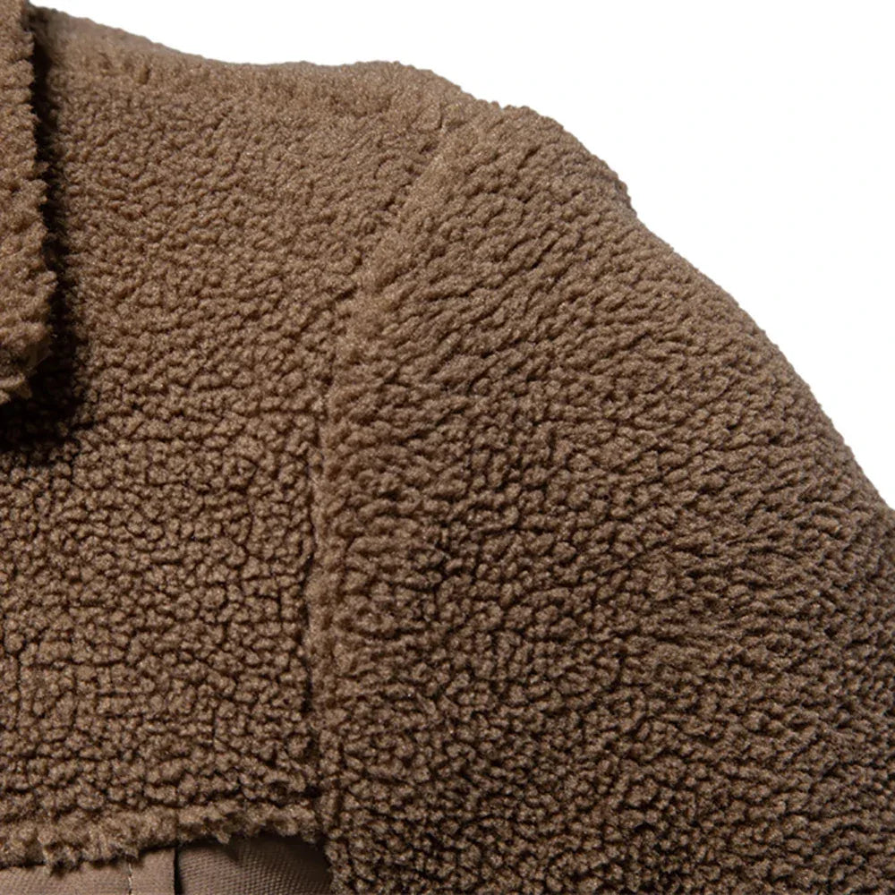 AIOPESON Men's Thick Sherpa Fleece Jackets - ShopHub