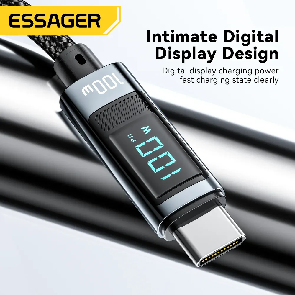 Essager 100W USB Type C Cable - ShopHub