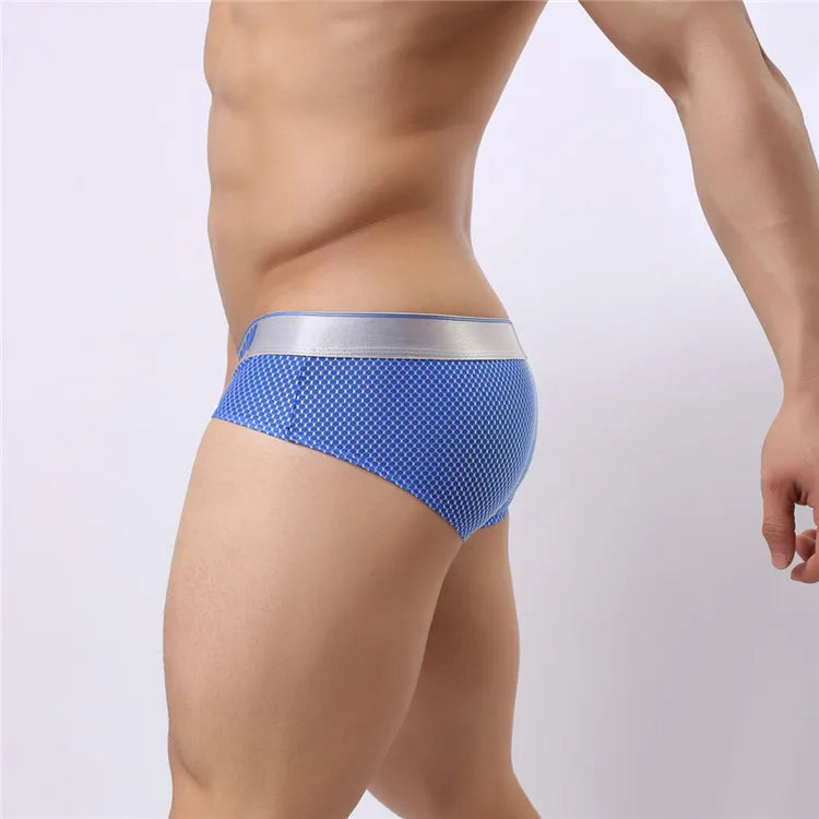 BRAVE PERSON Mens Low-Rise Boxer Briefs Sexy Fashion Underwear