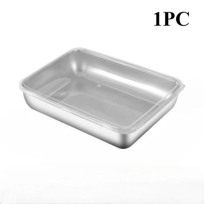 1/2/3/4/5/6Pcs Stainless Steel Food Containers