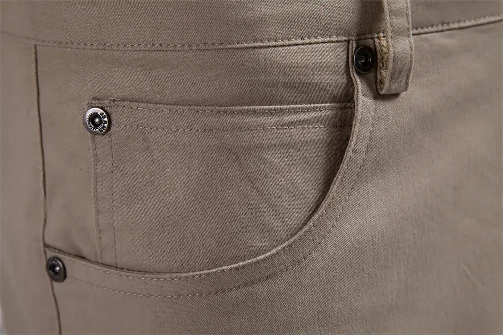 AIOPESON Men's 100% Cotton Summer Shorts - ShopHub