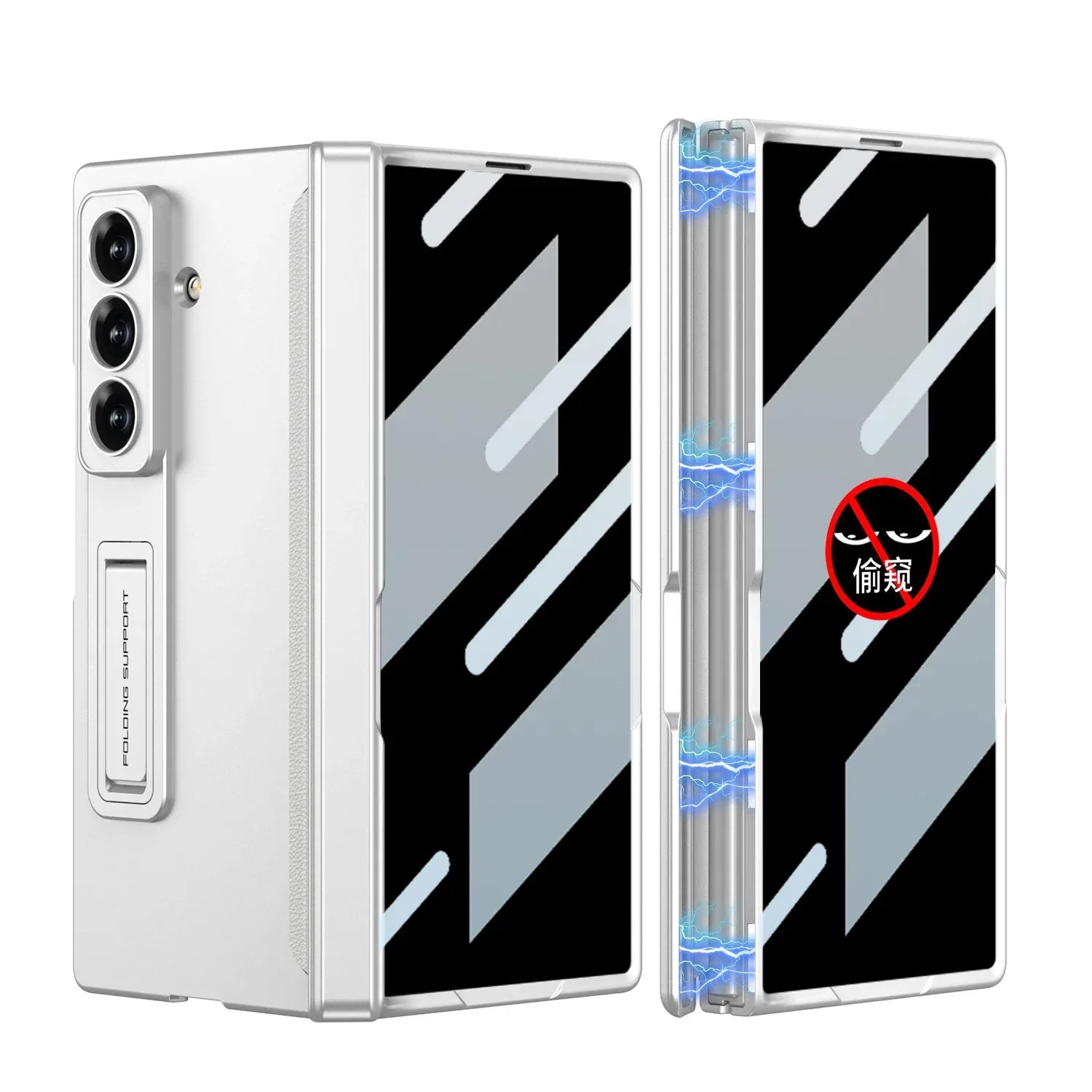 GKK Magnetic Hinge Anti-Peek Glass Case for Samsung Galaxy Z Fold 7 & 6 - ShopHub