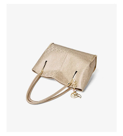 FOXER Elegant Split Leather Handbag