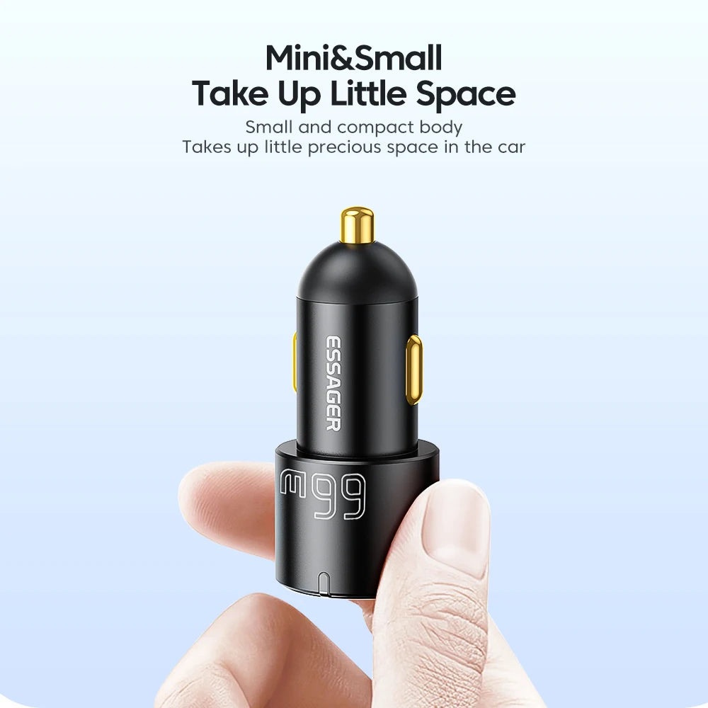 Essager 66W Fast Charging Car Charger