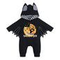Kids Tales Batty Boo Cotton-Blend Halloween Baby Romper