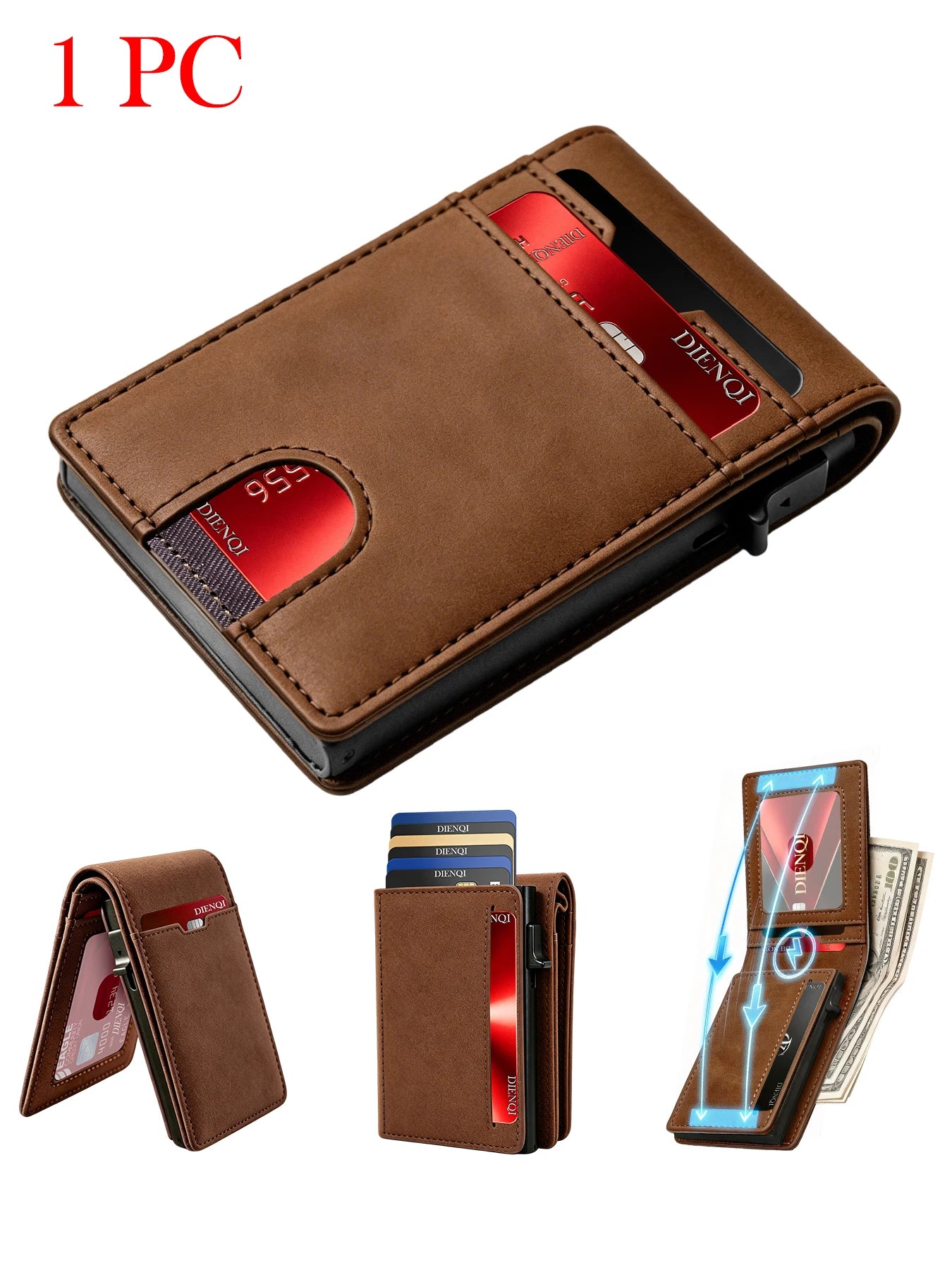 Luxury Men's RFID-blocking Wallets