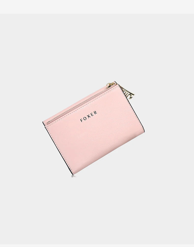 FOXER PU Women's Short Wallet