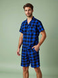 Mens Short Sleeve Pajama Set - Ultimate Comfort for Relaxing Nights