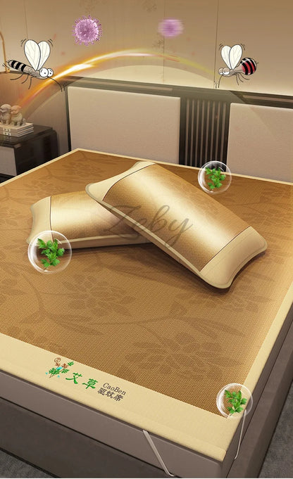 Stay Cool This Summer with Our Premium Cooling Rattan Bed Mat