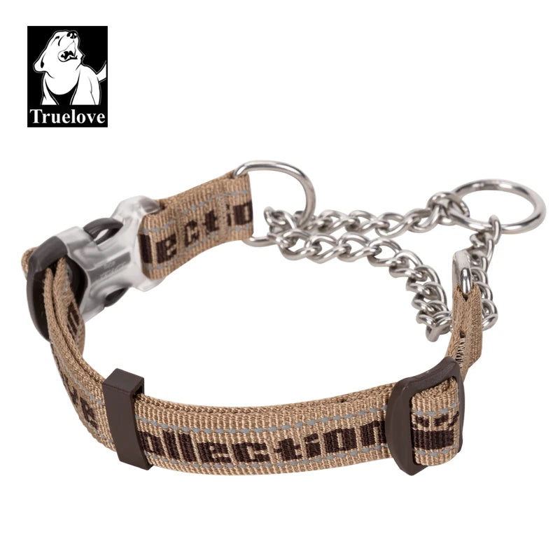 Truelove Dog Collar P-Chain Outdoor Nylon High Quality Stainless Steel Chain