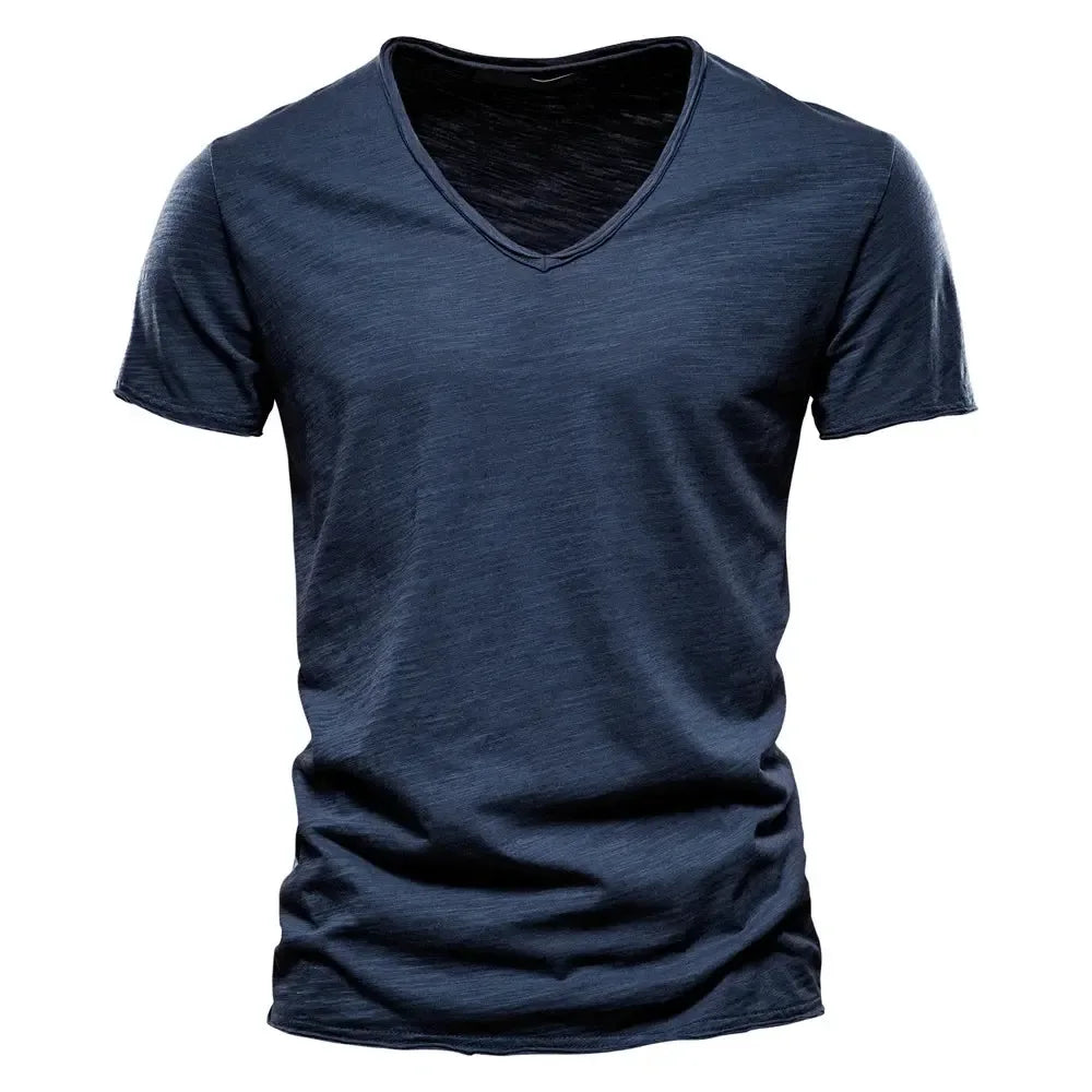 AIOPESON 100% Cotton Men's T-Shirts - ShopHub
