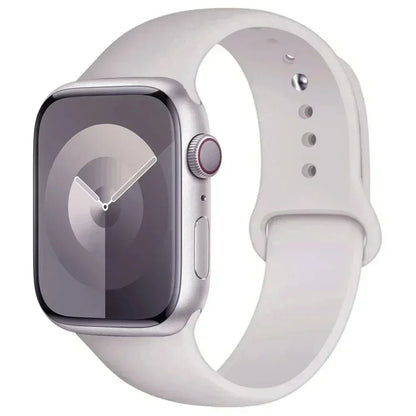 Silicone Sport Band for Apple Watch Series (42mm - 49mm)(available in 45 colours) Habicare