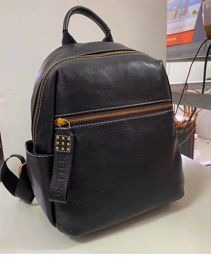 ZOOLER Top Sell Genuine leather Backpack Women Real Leather Travel Bags Style Backpack Soft Skin Female School Girl  Bags MY113