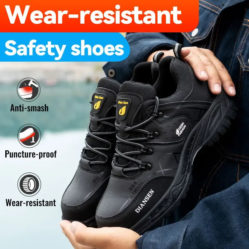 Men‘s Safety Shoes with Steel Toe - ShopHub