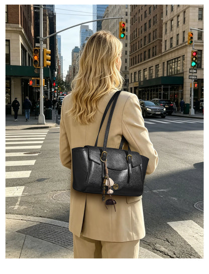 FOXER Genuine Leather Handbag