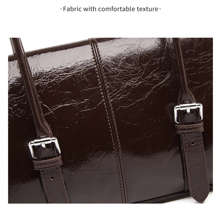 FOXER Women's Genuine Leather Shoulder Bag
