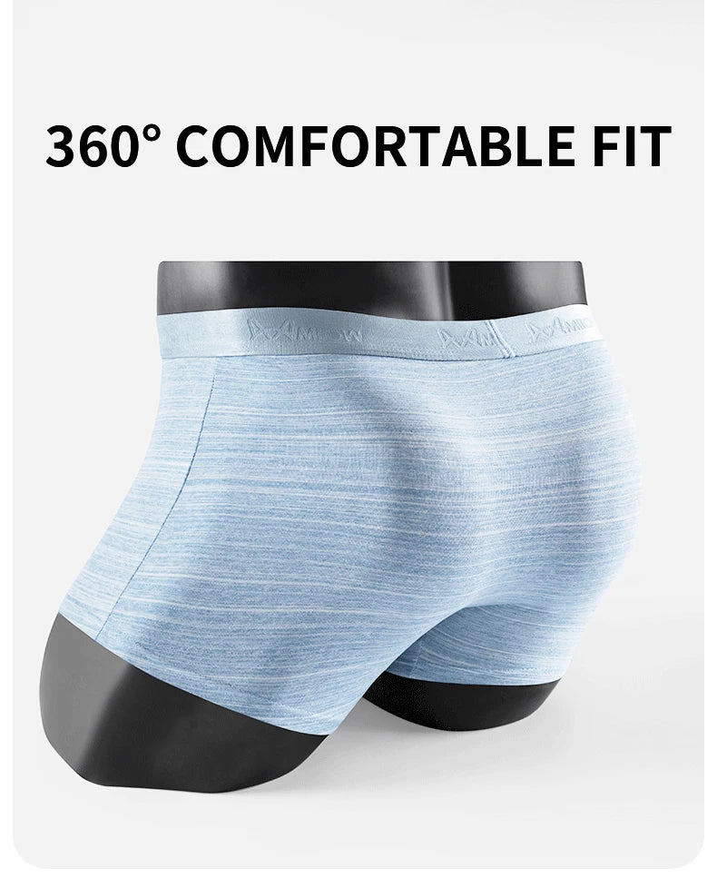 MiiOW Men's Cotton Boxershorts - 3Pcs Set