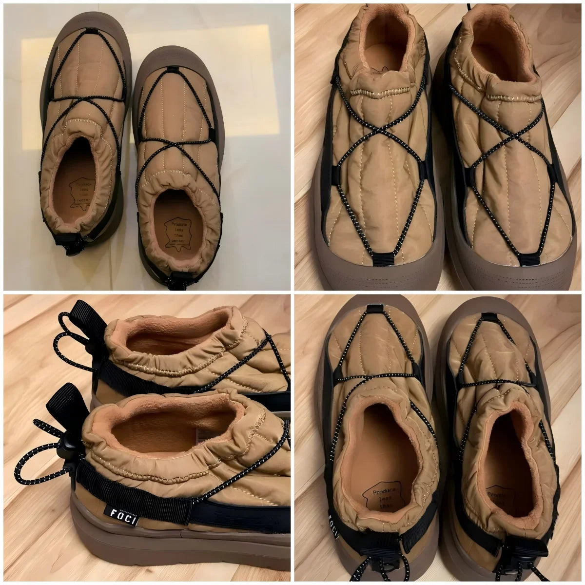 Maden Fleece Lining Snow Low Top Boots
